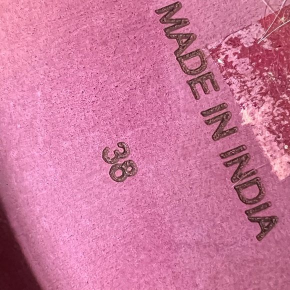 Free People brand size 7.5 purple leather sandals - Picture 5 of 6